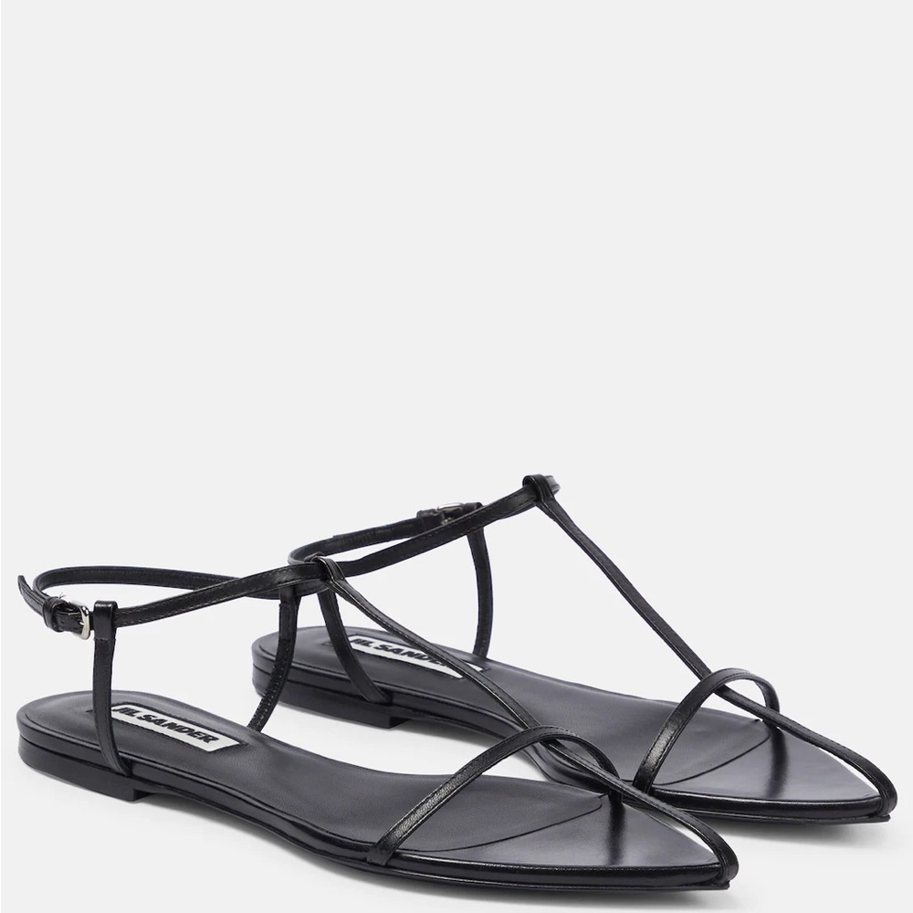 NWT (never worn) Jil Sander Tripon Leather Sandals size EU 40